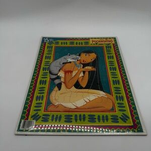POCAHONTAS MEEKO New DISNEY JIGSAW PUZZLE Sealed PARKER BROTHERS 25 PC Cardboard